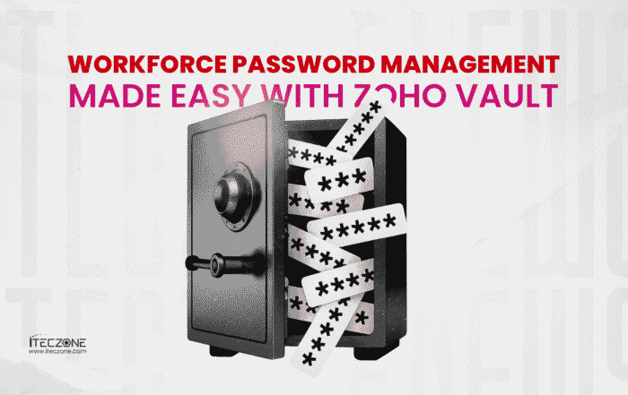 zoho vault password manager