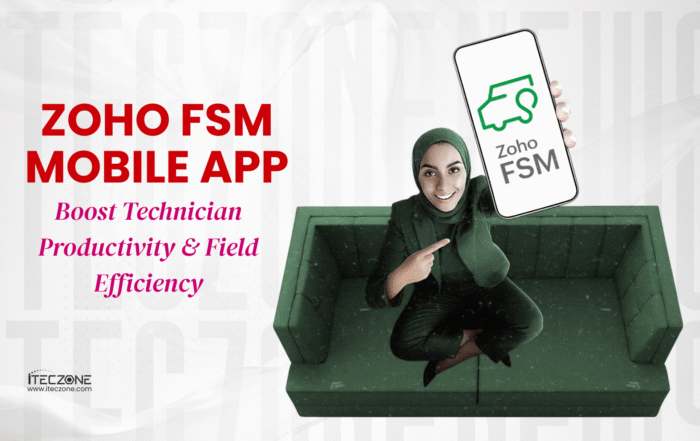 Zoho FSM mobile app