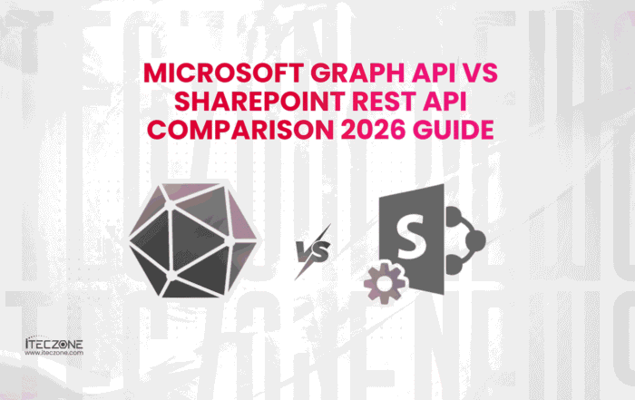 Microsoft graph API vs sharepoint - iteczone
