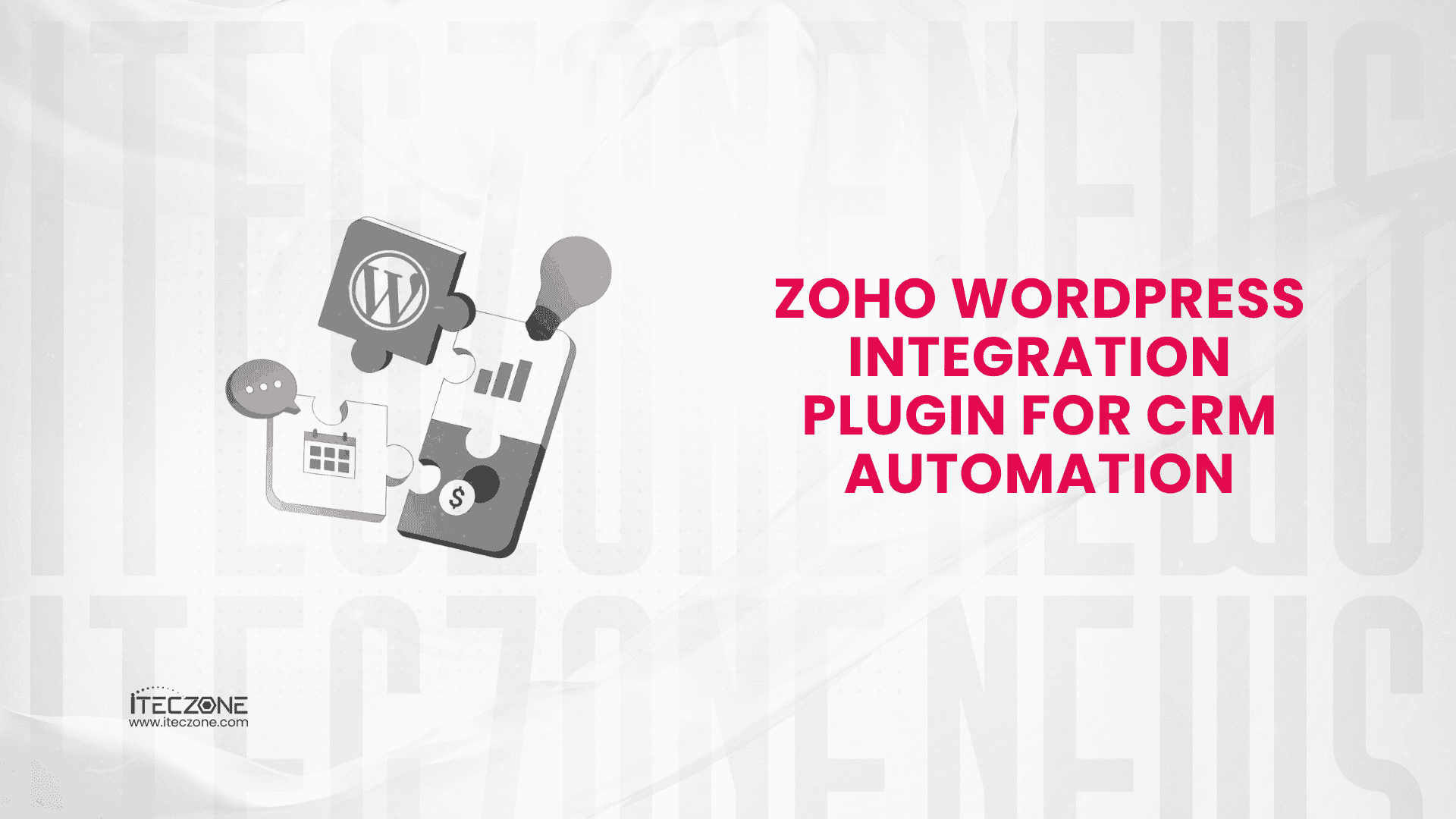 zoho wordpress integration plugin for crm automation - iTecZone