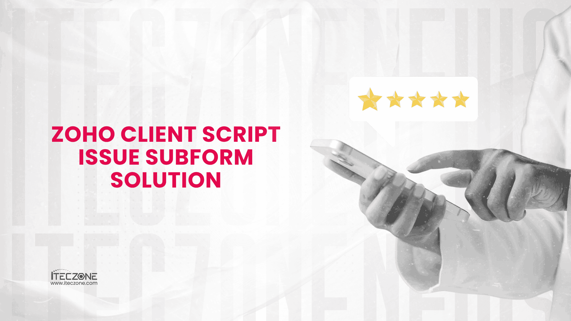 Zoho Client Script Issue Subform Solution - iTecZone